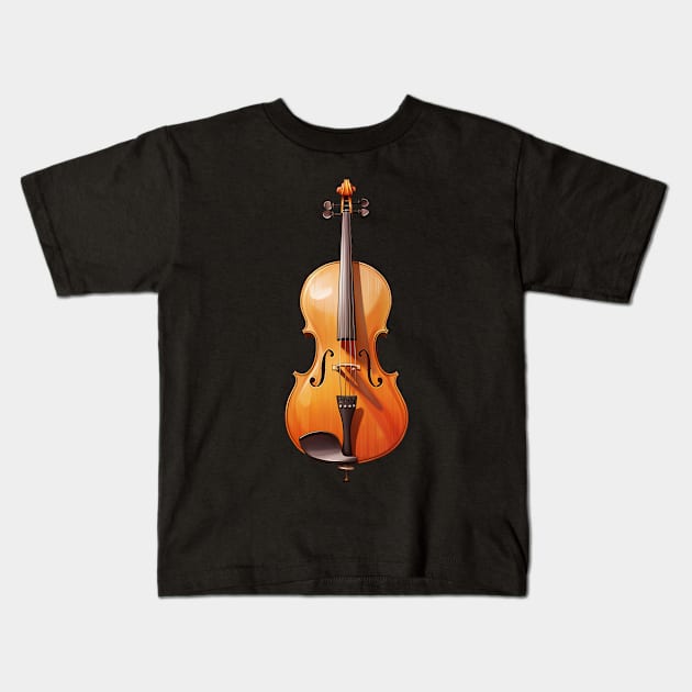 Cello Gang Kids T-Shirt by Nightarcade